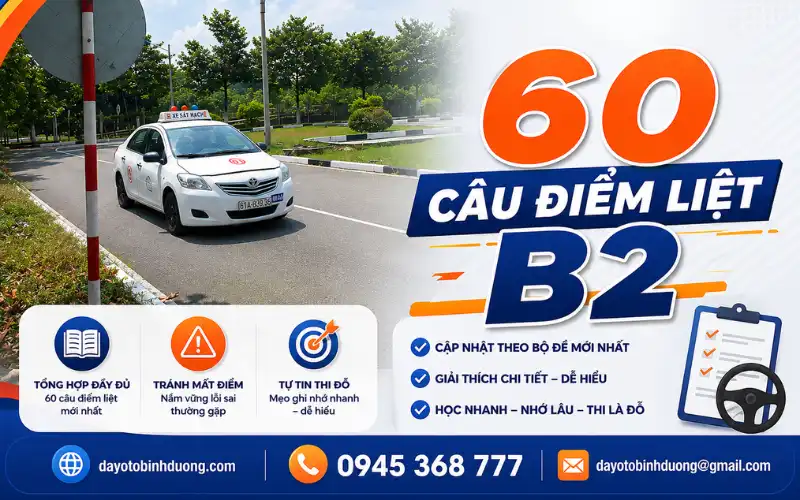 60 cây điểm liệt b2