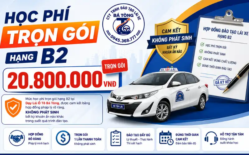 Hướng Dẫn Đăng Ký Thi Sát Hạch B2 Bình Dương