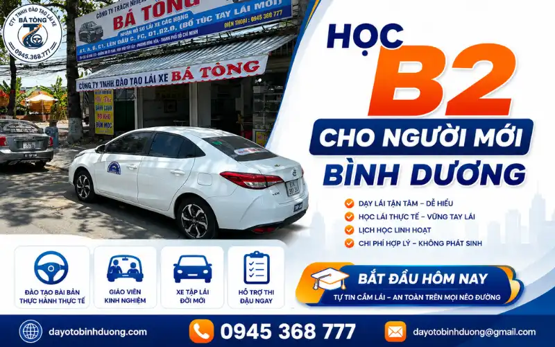 Lộ Trình Học B2 Cho Người Mới Bình Dương 2026