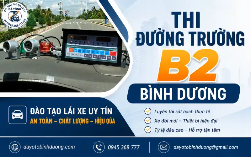 Lộ Trình Học Thực Hành B2 Sa Hình Chi Tiết